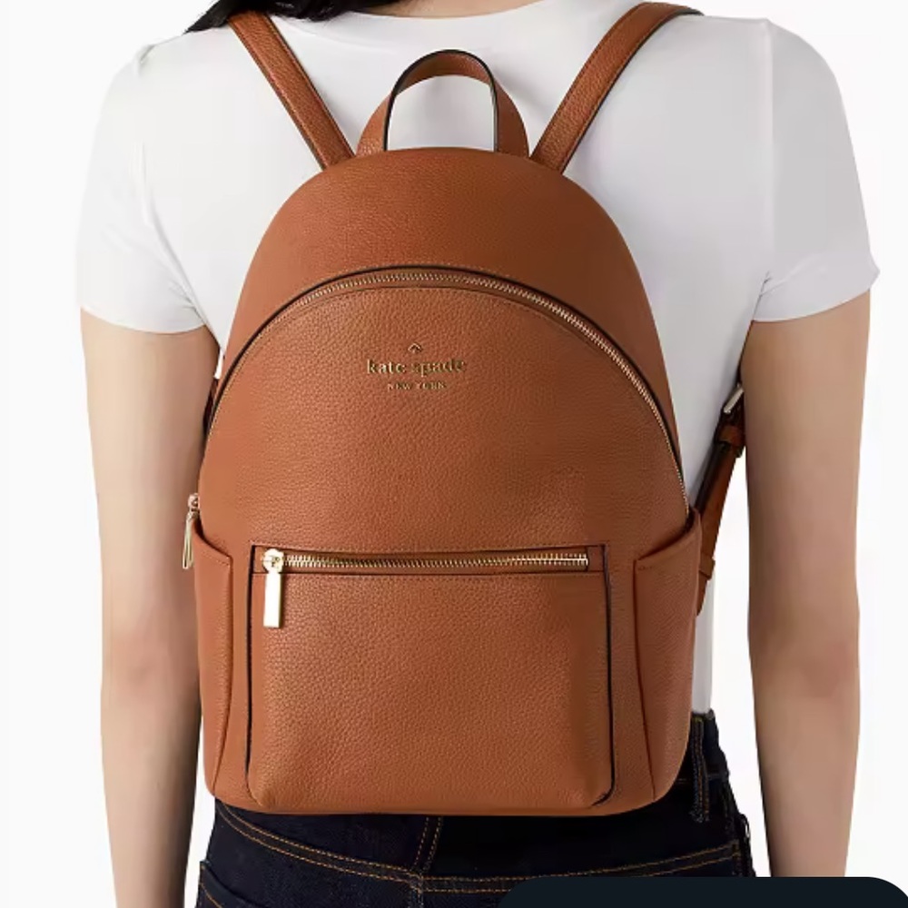 Brown Leila Dome Backpack-NWT